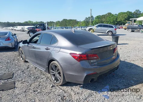 2019 Acura Tlx Tech A-Spec Pkgs z USA, uszkodzony, nr VIN 19UUB2F62KA006920